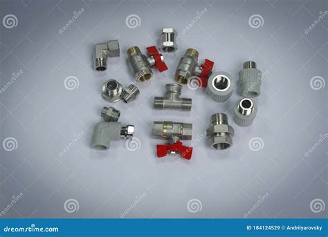 components  plumbing  heating systems stock image image