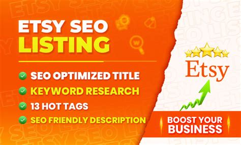 Etsy Seo On Your Etsy Product Listings That Boost Etsy Sales By Ashrafurseo Fiverr