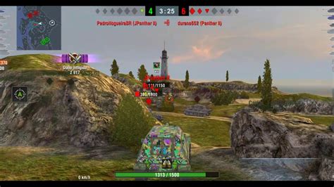 AGGRESSIVE BATTLE 1vs3 Ho Ri Type II 3 386 DMG 4 KILLS WoT