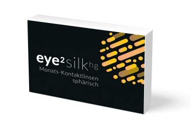 eye² Silk HG Kontaktlinsen sphärisch 6er Box