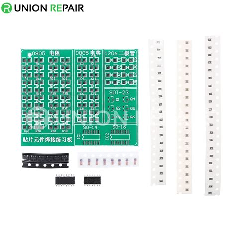 SMD SMT Components Soldering Practice Kit