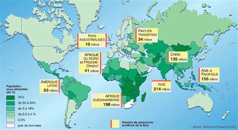 841 Millions De Personnes Souffrent De Sous Alimentation Dans Le Monde