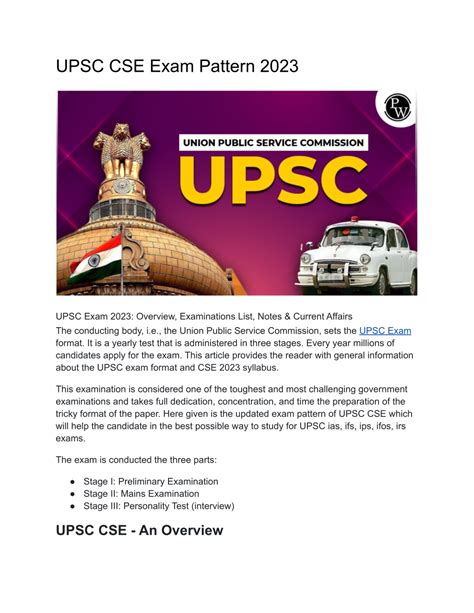 Ppt Upsc Cse Exam Pattern 2023 Powerpoint Presentation Free Download