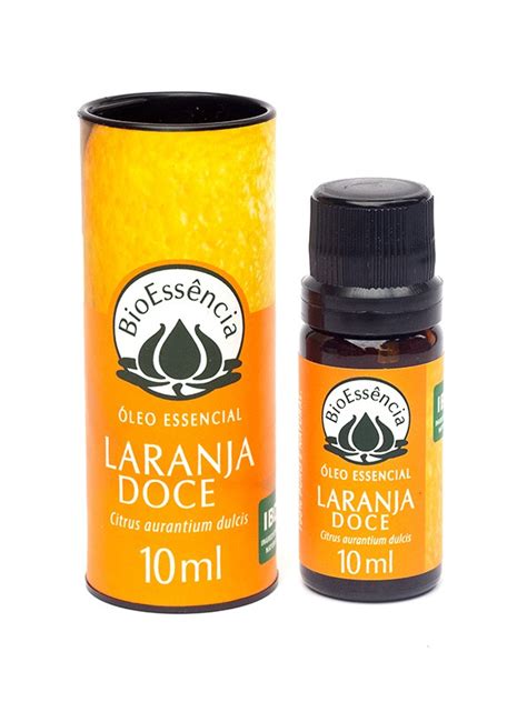 Óleo Essencial de Laranja Doce 10ml BioEssência Divinas Gotas Óleos