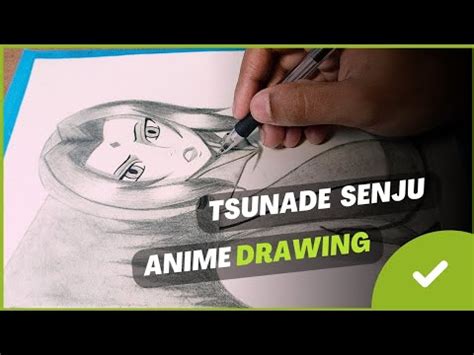 My Favorite Anime Waifu Drawing Tsunade Naruto Shippuden Pencil