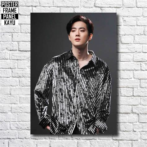 Jual Poster Exo Suho Self Portrait Frame Kayu Solid A Sho Shopee