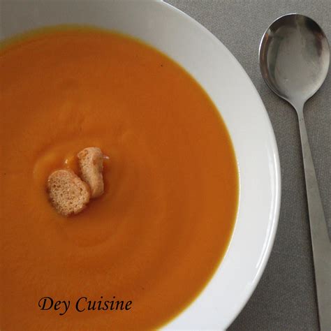 Dey Cuisine Soupe Potimarron Carotte Patate Douce