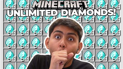 HOW TO GET UNLIMITED DIAMONDS IN MINECRAFT YouTube