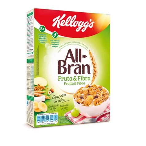 Cereais All Bran Fruta E Fibra Emb 500 Gr Kelloggs Continente