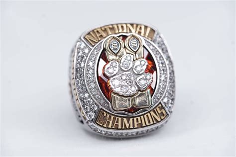 Clemson's National Championship Rings — UNISWAG