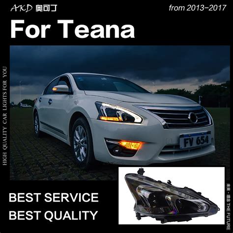 Akd Car Styling For Nissan Teana Headlights Altima Led