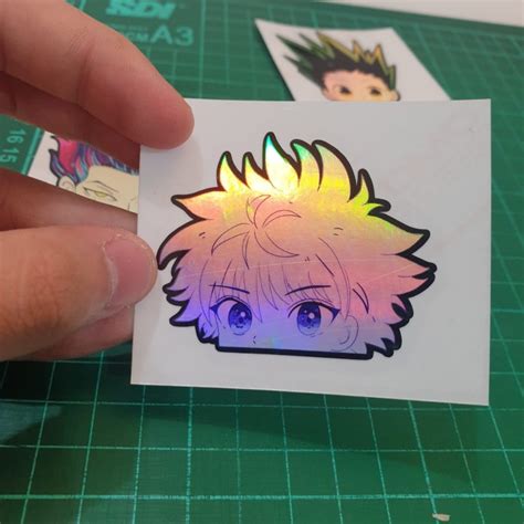 Jual Sticker Hologram Anime Phs Hunter X Hunter Kilua Jakarta