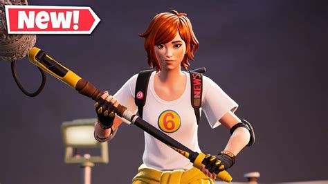 NEW APRIL O NEIL Skin Gameplay In Fortnite TMNT YouTube