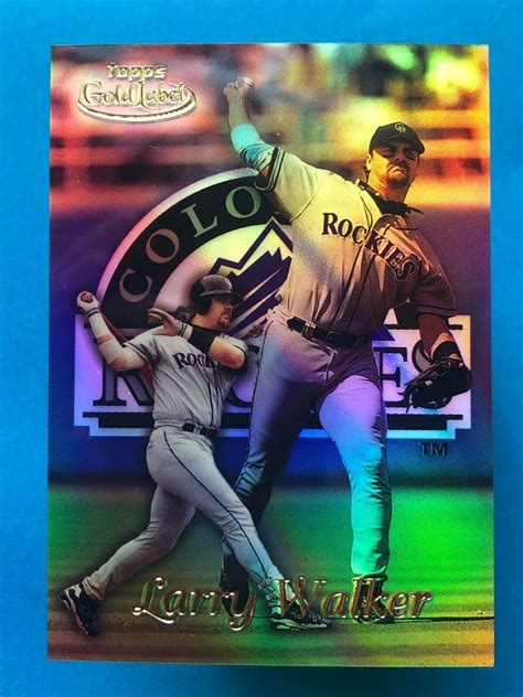 1999 Topps Gold Label Class 1 2345 Larry Walker For Sale Online EBay