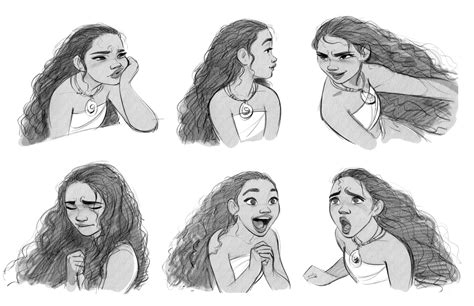 Moana Facial Expressions Disneys Moana Photo 40073621 Fanpop