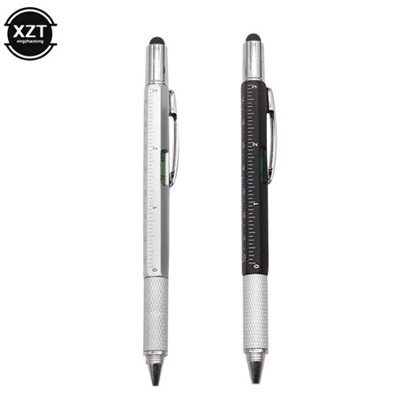 Stylo Stylo à bille multifonction 7 en 1 avec outil de mesure portatif