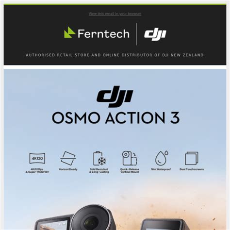 Introducing DJI Osmo Action 3 DJI Ferntech