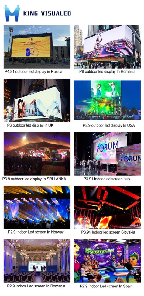 Flexible P P Indoor Full Color Led Display Panel P P P P Scan