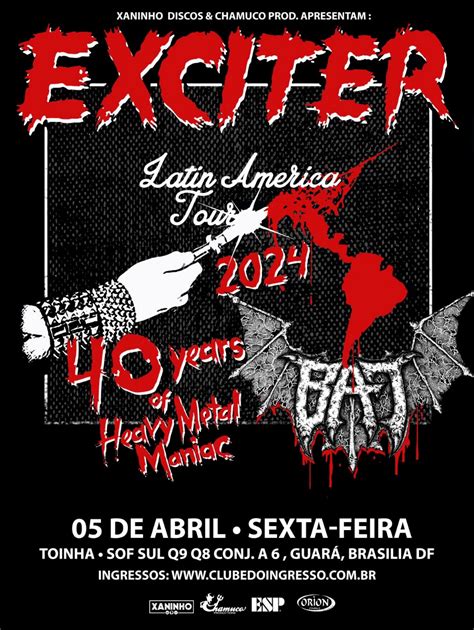 EXCITER celebrará 40 anos de Heavy Metal Maniac em turnê latino