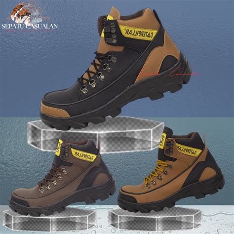 Jual Caterpillar Sepatu Safety Boots Pria Argon Proyek Tracking Boot