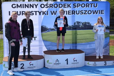 Pierwsze zawody z cyklu Czwartki Lekkoatletyczne GOSIT Wieruszów