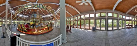 The Carousel at Coolidge Park, Chattanooga, Tennessee 360 Panorama ...