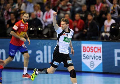 EHF EURO 2016 Germany Spain Final Editorial Stock Photo Image Of