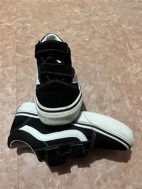 Vans Old skool velcro on Carousell