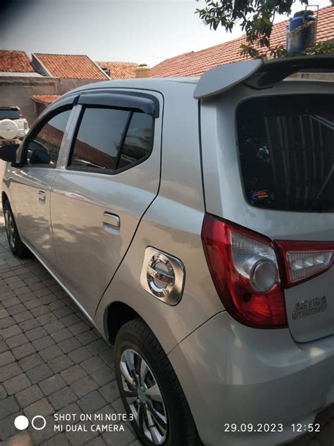 Daihatsu Ayla X Manual Tahun Harga Murah Warna Silver Di Tangerang