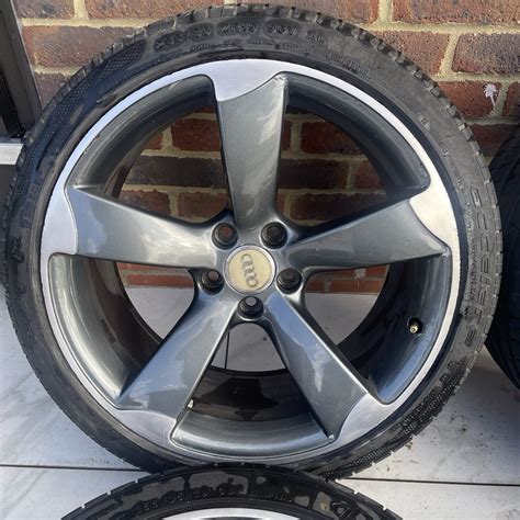 Genuine 19” Audi Rotor Wheels 5x112 Ronal 9j Et33 A5 S5 A4 A6 A7 A8 Vw