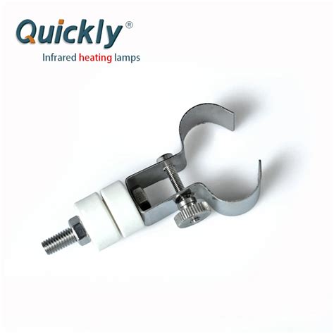 Twin Tube Infrared Heater Mounting Clips Infrared Radiation Lamps Base ...