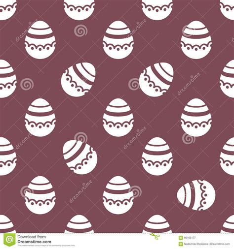 Seamless Easter Pattern Colorful Season Texture With Cute Painted Aggs