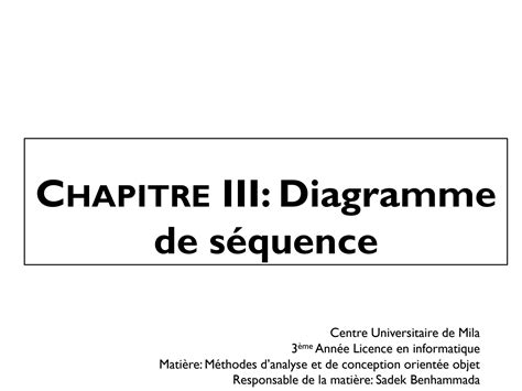 Solution Chapitre Iv Diagramme De S Quence Studypool