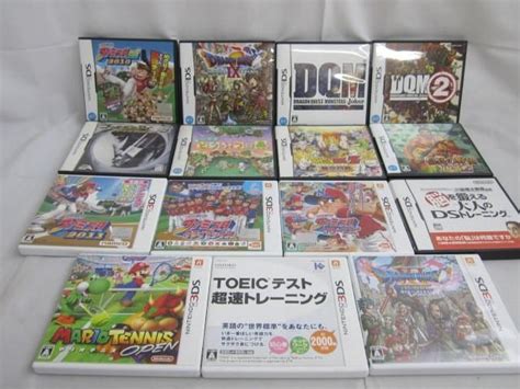 【やや傷や汚れあり】【同梱可】中古品 ゲーム ニンテンドーds 3ds ドラゴンクエスト 9 11 モンスターズジョーカー ゴールデンアイ 他