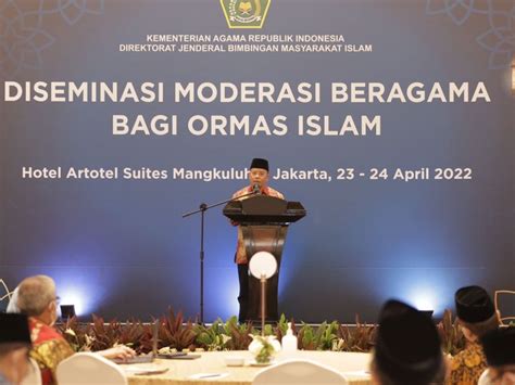 Kemenag Diskusikan Penguatan Moderasi Beragama Dengan Ormas Islam