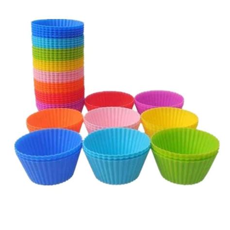 Moule A Muffins En Silicone Achat Vente Moule A Muffins En Silicone