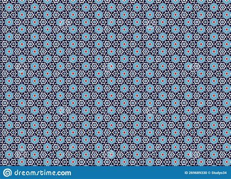 Geometric Patterns in Various Colors Stock Illustration - Illustration ...