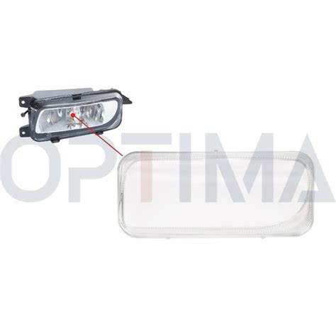 Fog Lamp Glass Left Mercedes Actros Mp Mp