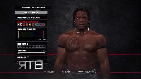 WWE 13 Superstar Threads R Truth Attitude Era 2000 Attire YouTube