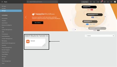 Configure Harvest Integration with HappyFox - HappyFox Support