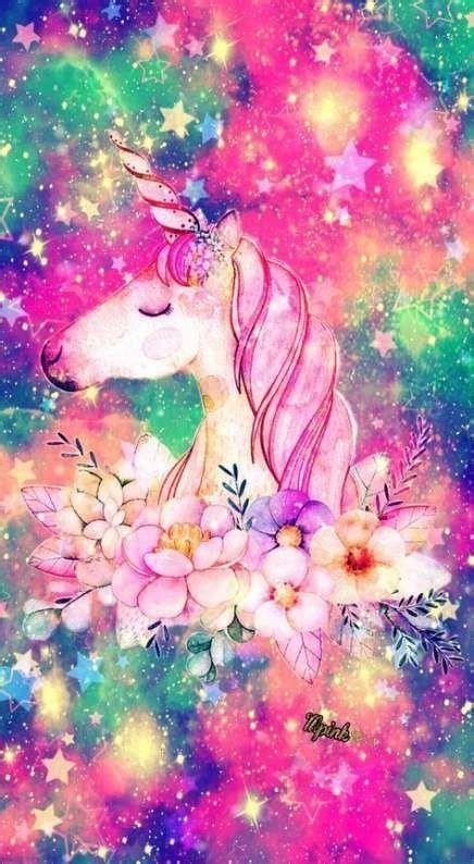 Galaxy Hintergrundbilder Einhorn Glitzer Es Haut Dich Pink Und Rosa