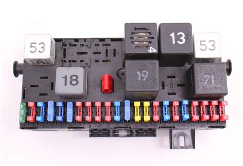 2001 Volkswagen Cabrio Fuse Box Diagram