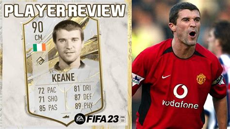 KEANOO 90 PRIME ICON ROY KEANE PLAYER REVIEW FIFA 23 ULTIMATE TEAM