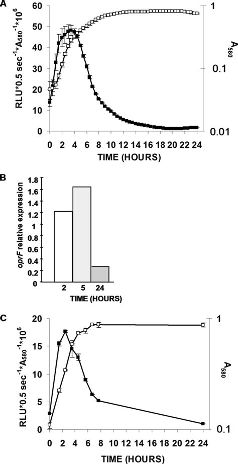 Transcription Of The Oprf Gene Of Pseudomonas Aeruginosa Is Dependent