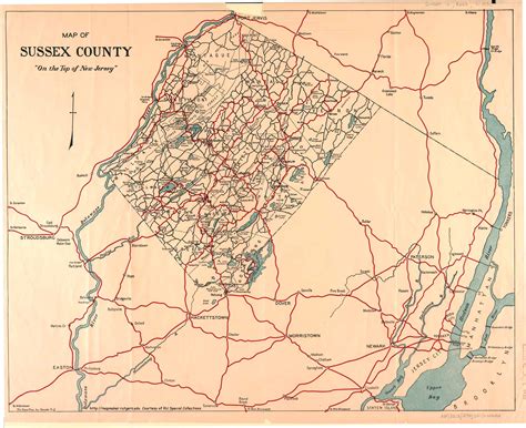 Maps - Sussex County NJ, 1930