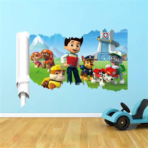 Paw Patrol | Wall Decals | Wall Stickers | Boys Room | Girls Room ...