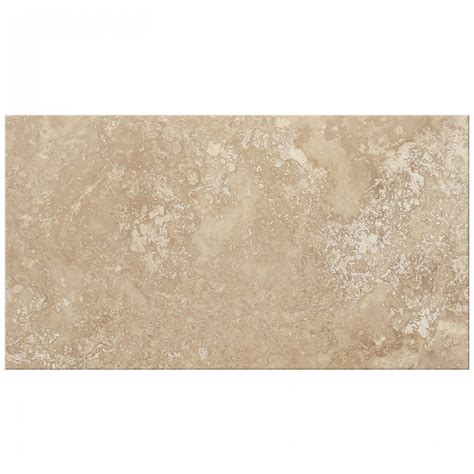 Premium Classic Beige Rectangular Honed And Filled Travertine Wallfloor Tile