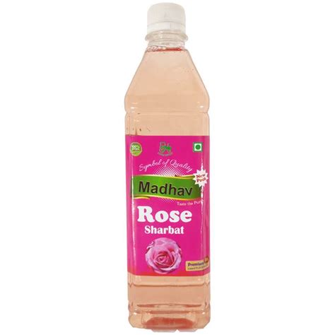 Rose Sharbat - 700 ML - Paraj Organics