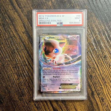 Pokemon Mew Ex Dragons Exalted Psa Values Mavin