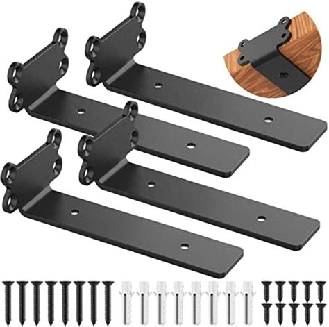 Floating Shelf Brackets 4 Pcs Of 6 Inch Heavy Duty Industrial Shelf